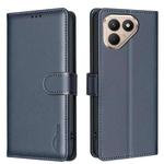 For Tecno Pova 7 Pro 5G Litchi Texture RFID Anti-theft Leather Phone Case(Blue)