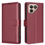 For Tecno Pova 7 Ultra 5G Litchi Texture RFID Anti-theft Leather Phone Case(Red)