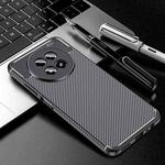 For Realme 13 5G Global Carbon Fiber Texture Shockproof TPU Phone Case(Black)