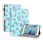 For iPad mini (2019) Horizontal Flip Leather Case, with  Card Slots & Holder & Photo Frame(Cartoon Bear)