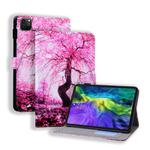 For iPad Pro 11 inch (2020) Horizontal Flip Leather Tablet Case, with  Card Slots & Holder & Photo Frame(Cherry Tree)