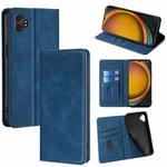For Samsung Galaxy Xcover 7 Pro 5G Skin Feel Magnetic Leather Phone Case(Blue)