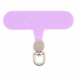 360 Degree Rotation Mobile Phone Lanyard Fixing Gasket(Purple)