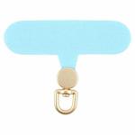 360 Degree Rotation Mobile Phone Lanyard Fixing Gasket(Sky Blue)