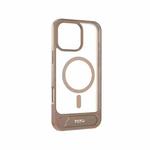 For iPhone 15 Pro Max TOTU PC-25 Skin Feel MagSafe Magnetic Stand Phone Case(Gold)