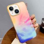 For iPhone 14 Gradient IMD PC Hybrid TPU Phone Case(Colorful)