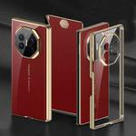 For Huawei Mate XT Ultimate Design GKK Full Coverage TPU Phantom Phone Case(Gold)