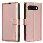 For Google Pixel 9A Litchi Texture RFID Anti-theft Leather Phone Case(Gold)