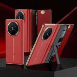 For Huawei Mate XT Ultimate Design GKK Flip Leather Full Coverage Phone Case(Red)