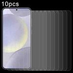 For Samsung Galaxy S24 5G 10pcs 0.26mm 9H 2.5D Tempered Glass Film