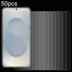 For Samsung Galaxy S25 Edge 5G 50pcs 0.26mm 9H 2.5D Tempered Glass Film