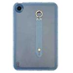 For Xiaomi Redmi Pad SE Wristband Holder PC Hybrid TPU Soft Tablet Case(Blue)