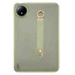 For Xiaomi Redmi Pad SE 8.7 Wristband Holder PC Hybrid TPU Soft Tablet Case(Yellow)