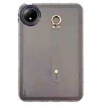 For Xiaomi Redmi Pad SE 8.7 Wristband Holder PC Hybrid TPU Soft Tablet Case(Black)