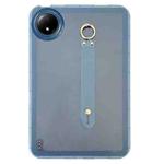 For Xiaomi Redmi Pad SE 8.7 Wristband Holder PC Hybrid TPU Soft Tablet Case(Blue)