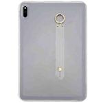 For Honor Pad V6 / V7 10.4 inch Wristband Holder PC Hybrid TPU Soft Tablet Case(Transparent)