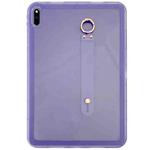 For Honor Pad V6 / V7 10.4 inch Wristband Holder PC Hybrid TPU Soft Tablet Case(Purple)