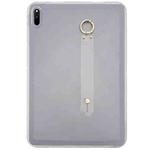 For Huawei MatePad 11 2021 Wristband Holder PC Hybrid TPU Soft Tablet Case(Transparent)