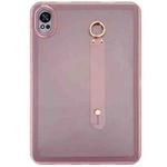 For Huawei MatePad Air 2024 Wristband Holder PC Hybrid TPU Soft Tablet Case(Pink)