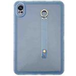 For Huawei MatePad Air 2024 Wristband Holder PC Hybrid TPU Soft Tablet Case(Blue)