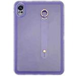 For Huawei MatePad Air 2024 Wristband Holder PC Hybrid TPU Soft Tablet Case(Purple)