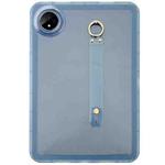 For Huawei MatePad Pro 11 2022 Wristband Holder PC Hybrid TPU Soft Tablet Case(Blue)