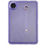 For Huawei MatePad Pro 11 2024 Wristband Holder PC Hybrid TPU Soft Tablet Case(Purple)