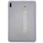 For Huawei MatePad SE 10.4 2022 Wristband Holder PC Hybrid TPU Soft Tablet Case(Transparent)