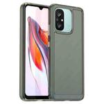 For Redmi 11A Candy Series TPU Phone Case(Transparent Grey)