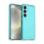 For Samsung Galaxy S25 5G Candy Series TPU Phone Case(Transparent Blue)