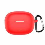 For Realme Buds T200 Lite Wireless Earphone Silicone Protective Case(Red)