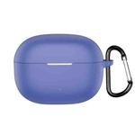 For Realme Buds T200 Lite Wireless Earphone Silicone Protective Case(Dark Blue)