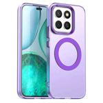 For Honor X8c 4G Candy Magsafe PC Hybrid TPU Phone Case(Purple)