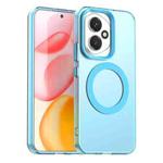 For Honor 400 Global 156.5mm Candy Magsafe PC Hybrid TPU Phone Case(Blue)