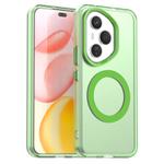 For Honor 400 Pro Global 160.8mm Candy Magsafe PC Hybrid TPU Phone Case(Green)
