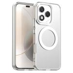 For Honor 400 Lite Global Candy Magsafe PC Hybrid TPU Phone Case(White)
