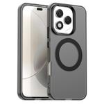 For Honor 400 Lite Global Candy Magsafe PC Hybrid TPU Phone Case(Black)