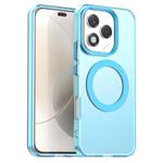 For Honor 400 Lite Global Candy Magsafe PC Hybrid TPU Phone Case(Blue)
