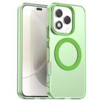 For Honor 400 Lite Global Candy Magsafe PC Hybrid TPU Phone Case(Green)