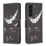 For Samsung Galaxy S25+ 5G Colored Drawing Pattern Leather Phone Case(Smirk)