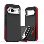 For Google Pixel 9 Pro XL Dual-Color Skin Feel Shockproof Phone Case(Red)