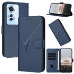 For OPPO Reno11 F / F25 Pro Triangle Pattern Buckle Clasp Leather Phone Case(Royal Blue)