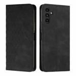 For Samsung Galaxy S25+ / S24+ 5G Diamond Splicing Skin Feel Magnetic Leather Phone Case(Black)