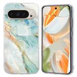 For Google Pixel 8 Colorful Painting Pattern TPU Phone Case(Marble)