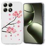 For Xiaomi 14T Colorful Painting Pattern TPU Phone Case(Plum Blossom)