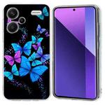 For Redmi Note 13 Pro+ 5G Colorful Painting Pattern TPU Phone Case(Color Butterflies)