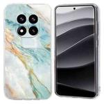For Redmi Note 14 Pro+ 5G Colorful Painting Pattern TPU Phone Case(Marble)