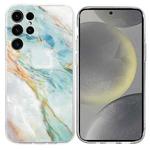 For Samsung Galaxy S25 Ultra 5G Colorful Painting Pattern TPU Phone Case(Marble)