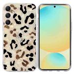 For Samsung Galaxy S24 FE 5G Colorful Painting Pattern TPU Phone Case(Leopard)