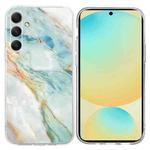 For Samsung Galaxy S24 FE 5G Colorful Painting Pattern TPU Phone Case(Marble)